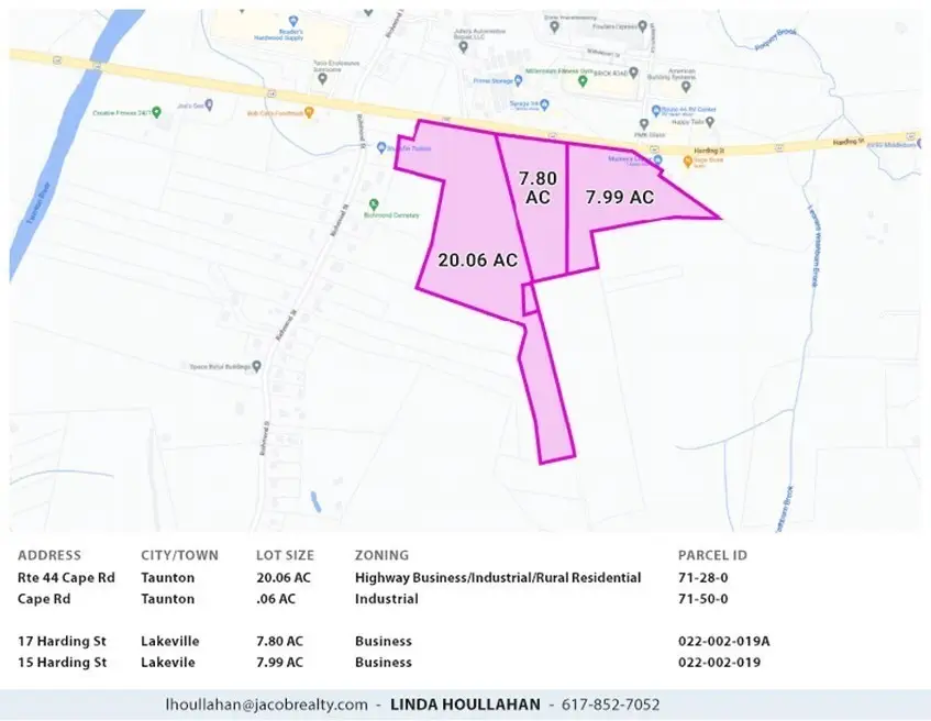 5 Parcels Cape Highway/ Route 44, Taunton, MA 02780 - Image #1