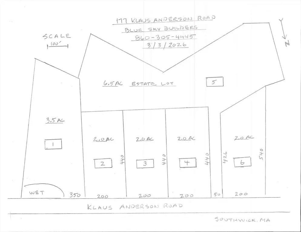 177 Klaus Anderson Road, Southwick, MA 01077 - #1