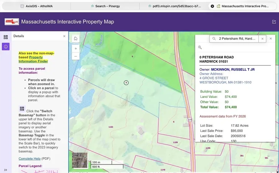 0 Petersham Rd, Hardwick, MA 01037 - #2