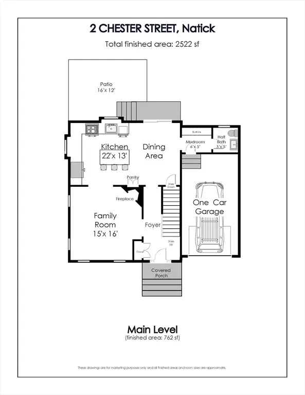 2 Chester St, Natick, MA 01760 - #3