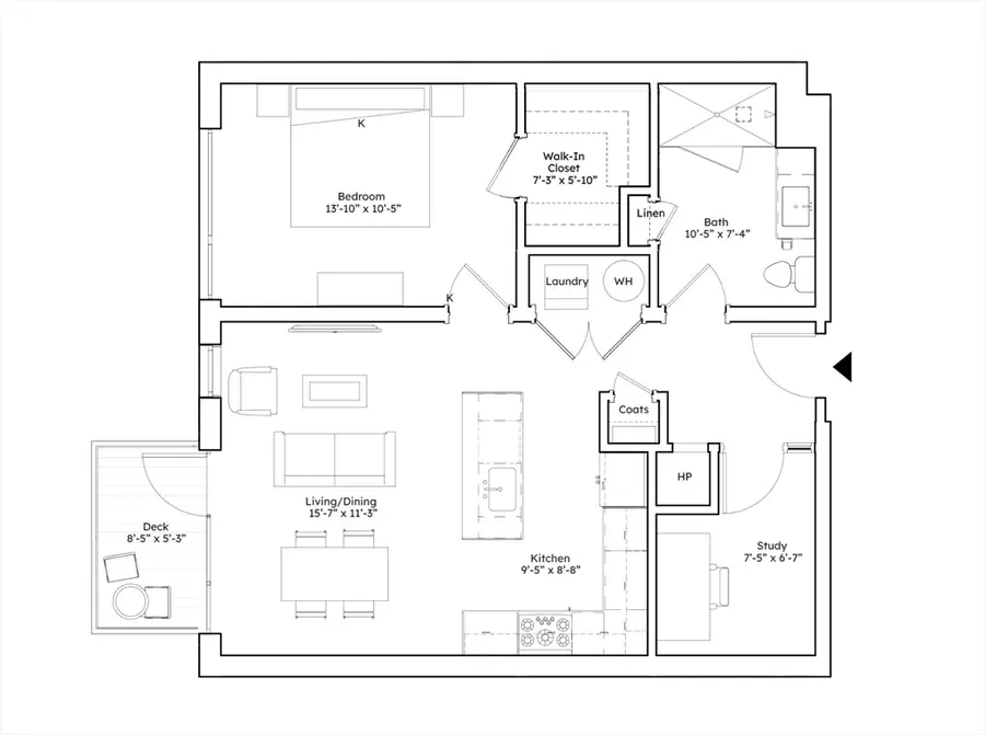 1 Nevins Hill Way #406, Boston, MA 02135 - #2