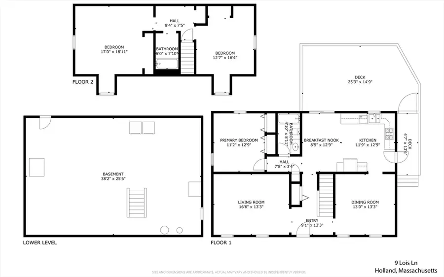 9 Lois Ln, Holland, MA 01521 - #3