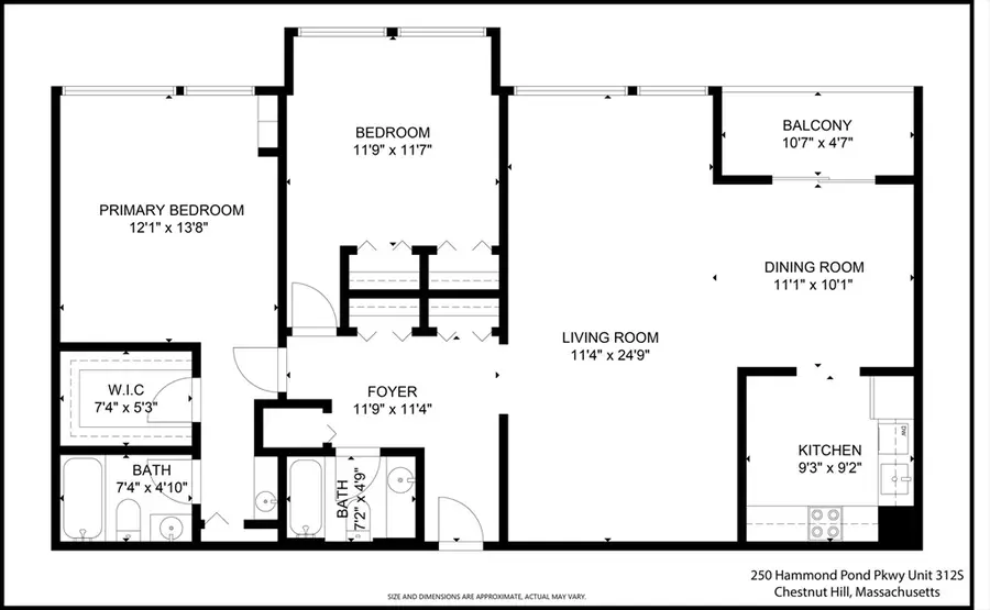 250 Hammond Pond Parkway #812S, Newton, MA 02467 - #2