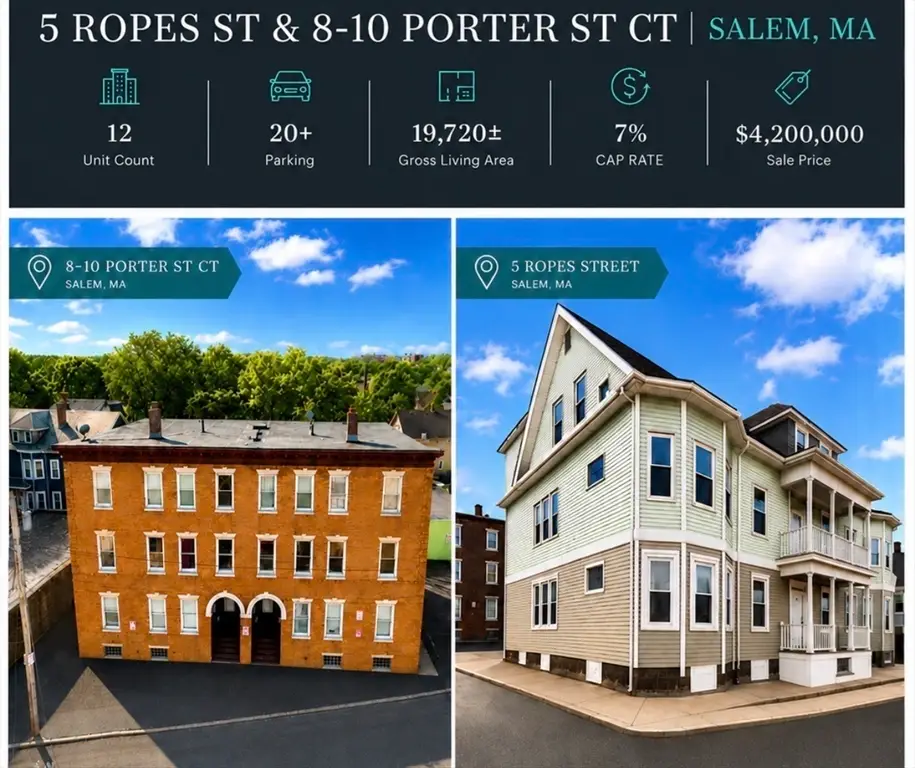 8-10 & 5 Porter St Ct & Ropes Portfolio, Salem, MA 01970 - #1