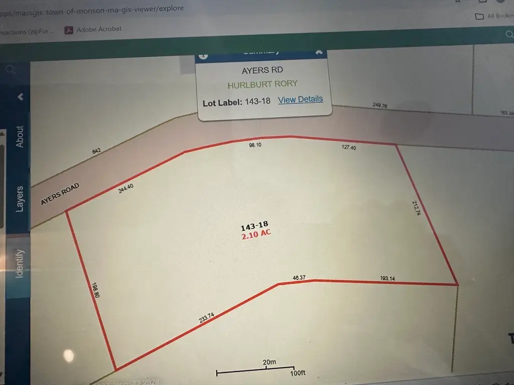 Parcel 2 Ayres, Monson, MA 01057 - #1