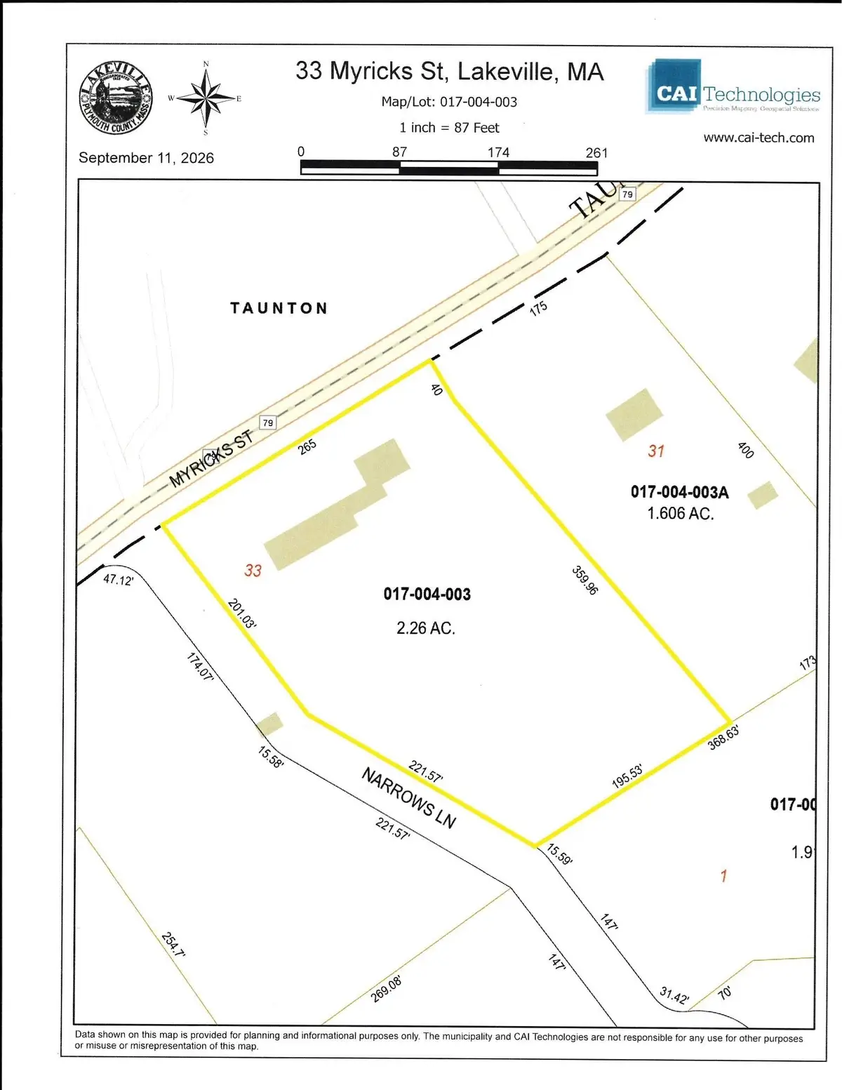 33 Myricks St, Lakeville, MA 02347 - #1