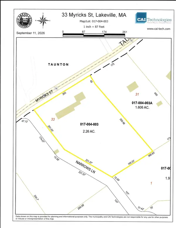33 Myricks St, Lakeville, MA 02347
