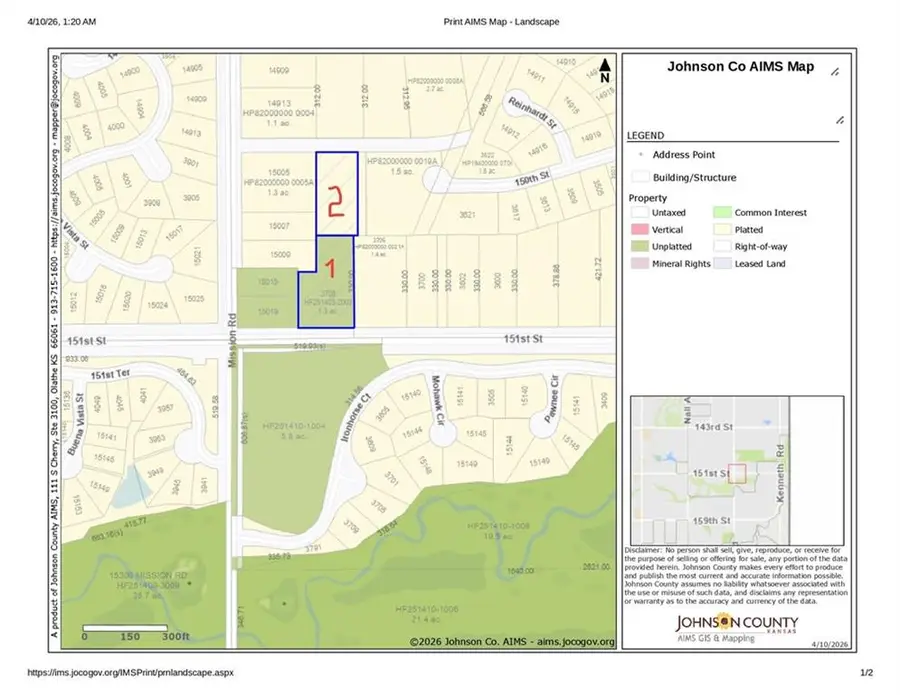 3708 W 151st Street, Leawood, KS 66224 - #2