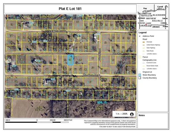Plat E Lot 181 Pine Road, Lake Lafayette, MO 64076