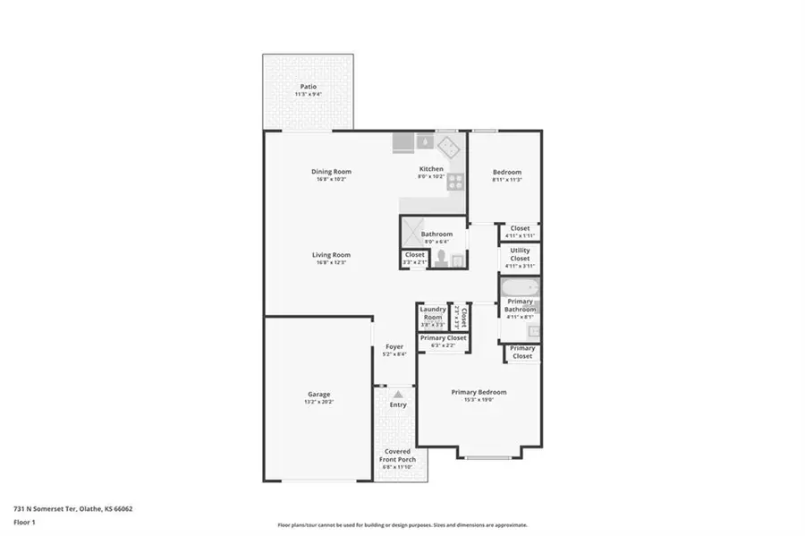 731 N Somerset Terrace, Olathe, KS 66062 - #3