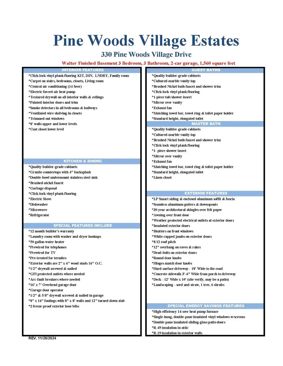 330 Pine Woods Village Drive #Lot 30, Hollister, MO 65672 - #3