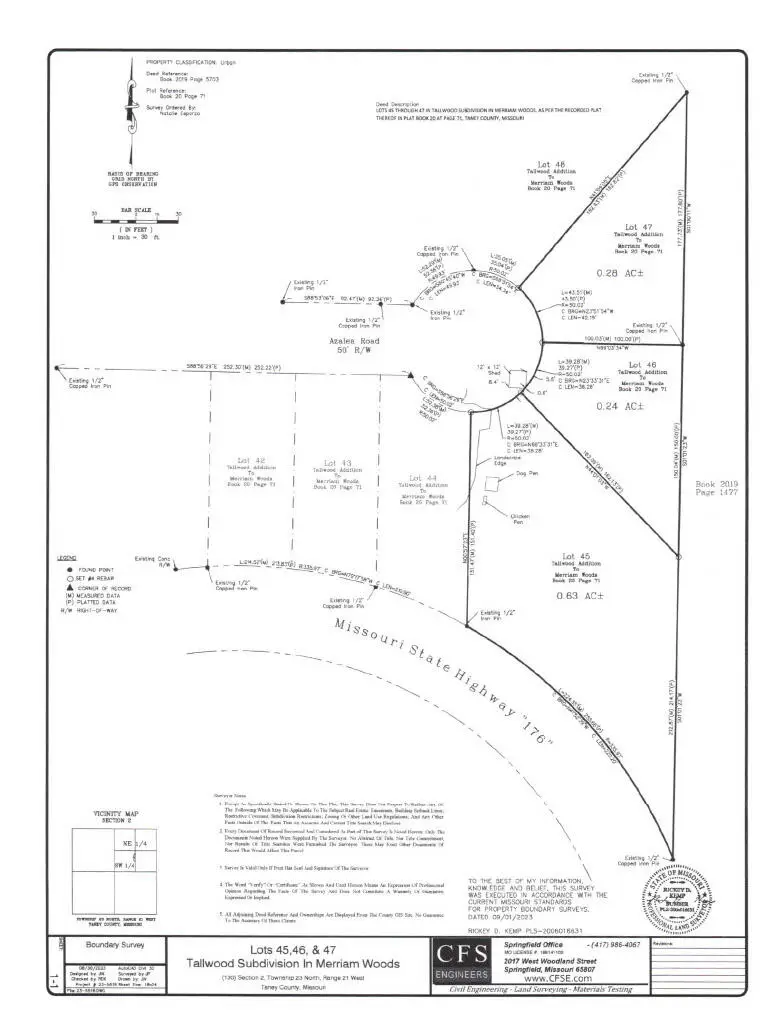 Lot 45-46 Azalea Road, Merriam Woods, MO 65740 - Image #1