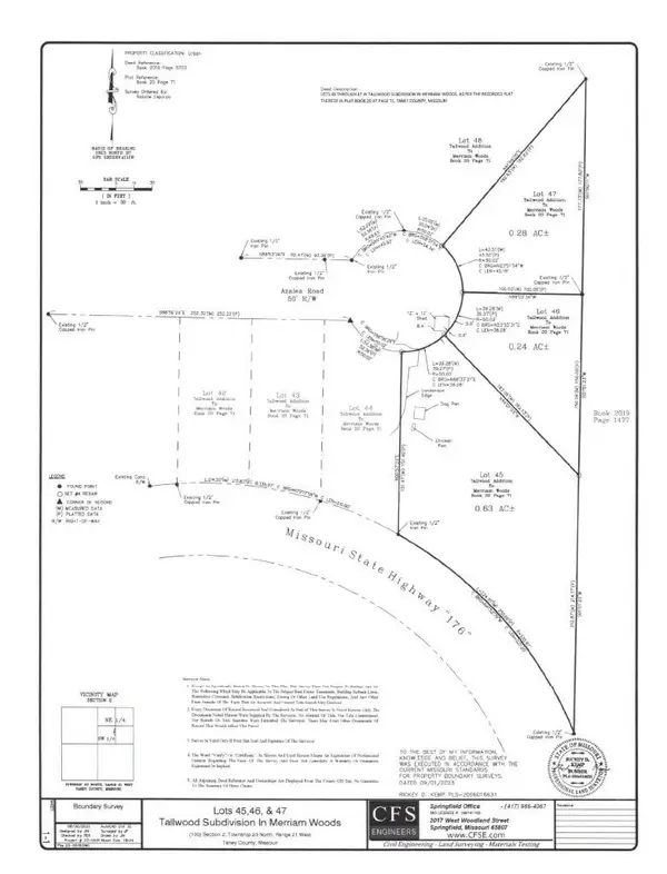 Lot 45-46 Azalea Road, Merriam Woods, MO 65740