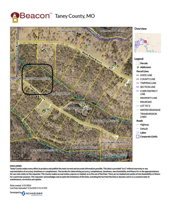 000 Shady Oaks Shore, Forsyth, MO 65653