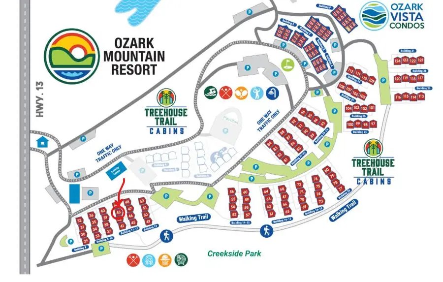 225 Ozark Mountain Resort Drive #43, Kimberling City, MO 65686 - #3