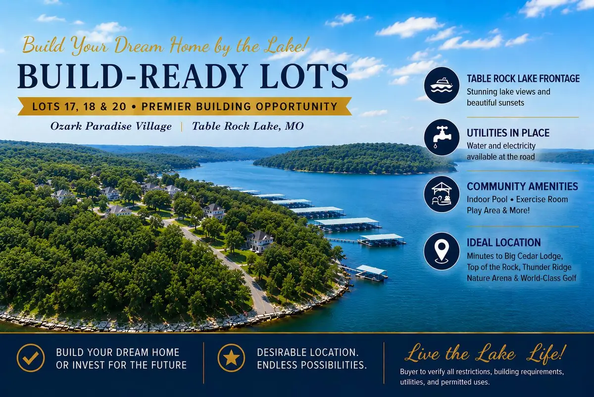 Tbd Lots 17,18,20 5th Avenue, Ridgedale, MO 65739 - #1