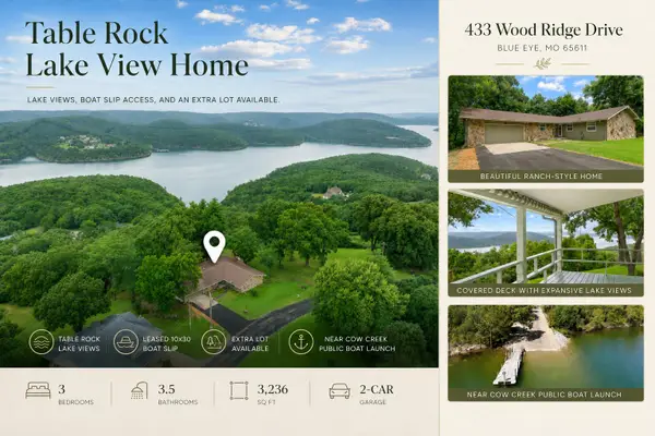 433 Wood Ridge Drive, Blue Eye, MO 65611