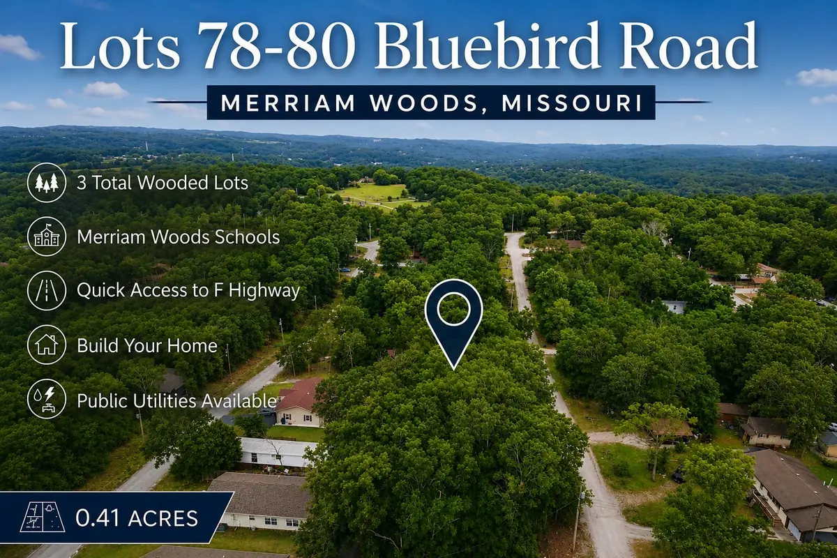 Lots 78-80 Bluebird Road, Merriam Woods, MO 65740 - #1