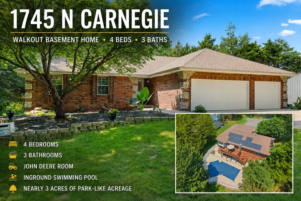 1745 N Carnegie Road, Nixa, MO 65714 - #1