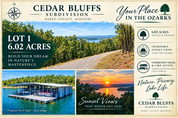 Lot 1 Cedar Bluff Lane, Shell Knob, MO 65747