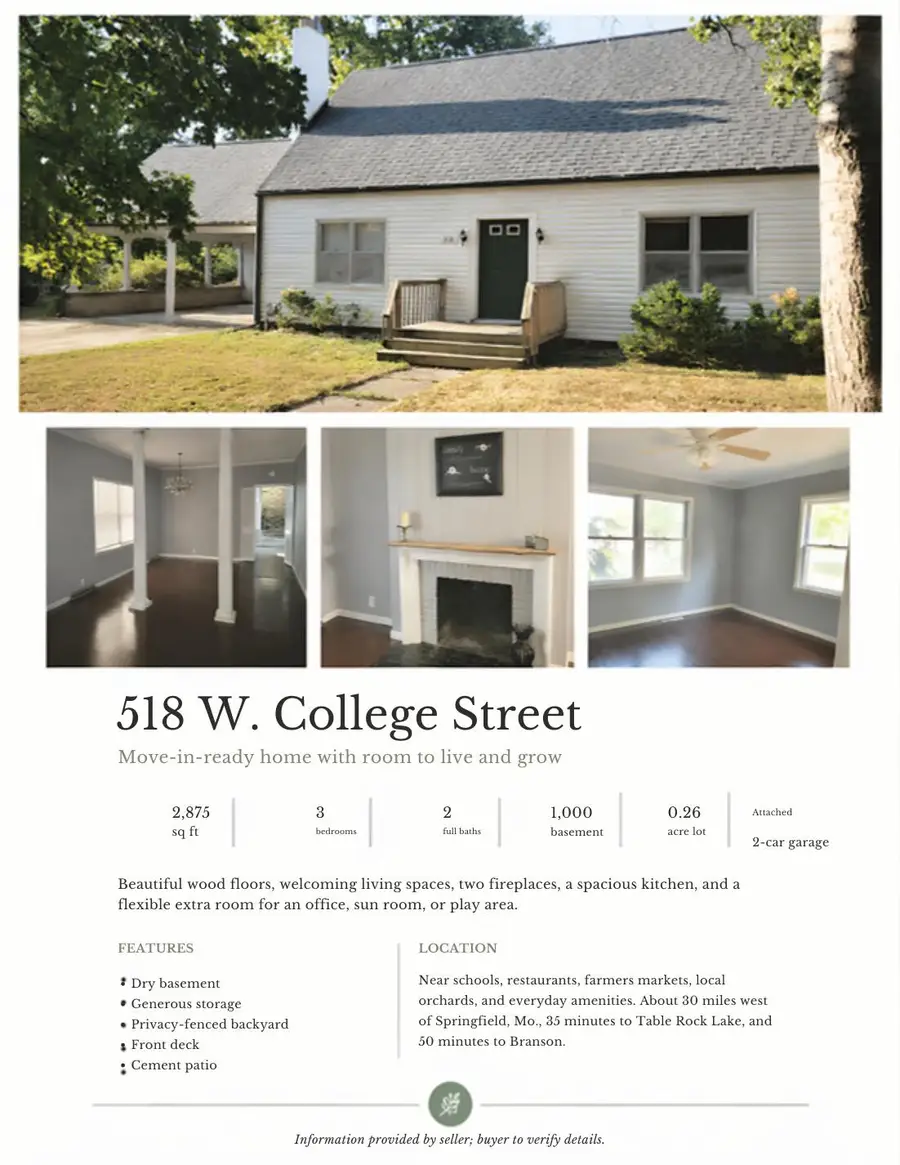 518 W College Street, Aurora, MO 65605 - #3