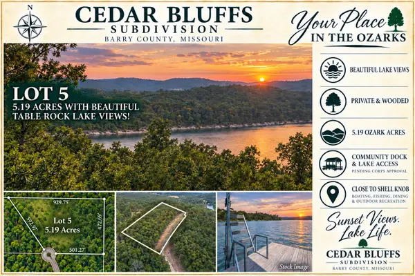 Lot 5 Cedar Bluff Lane, Shell Knob, MO 65747