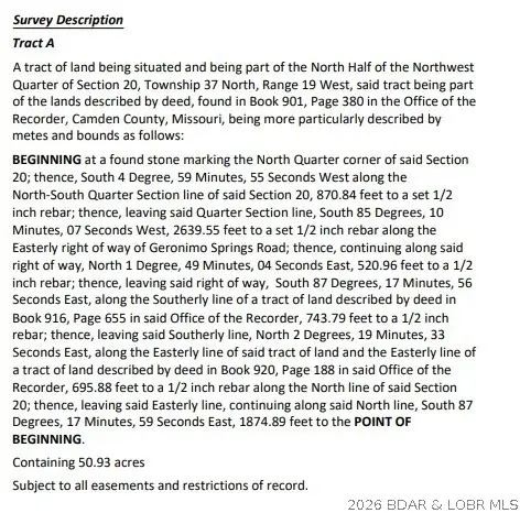 TBD Geronimo Springs Road, Macks Creek, MO 65786 - #3