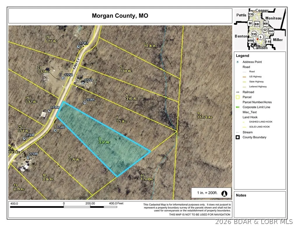 3.37 Lot A-6 Cali Court, Gravois Mills, MO 65037 - #1