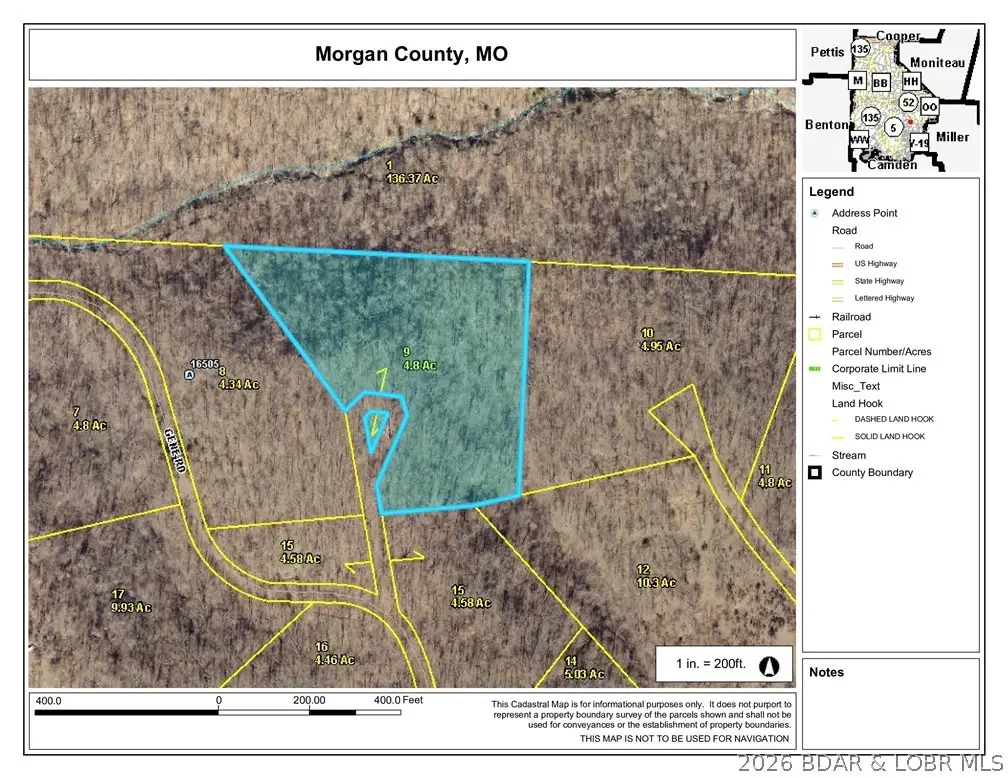 4.80 ac Gene Circle, Barnett, MO 65011 - #1