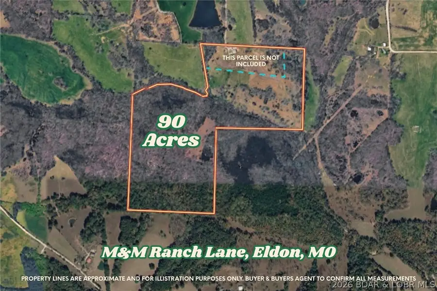 90 Acres M And M Ranch Lane, Eldon, MO 65026 - #2