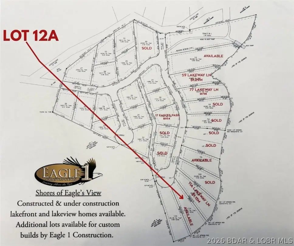 Lot 12A Lakeway Lane, Climax Springs, MO 65324 - #1