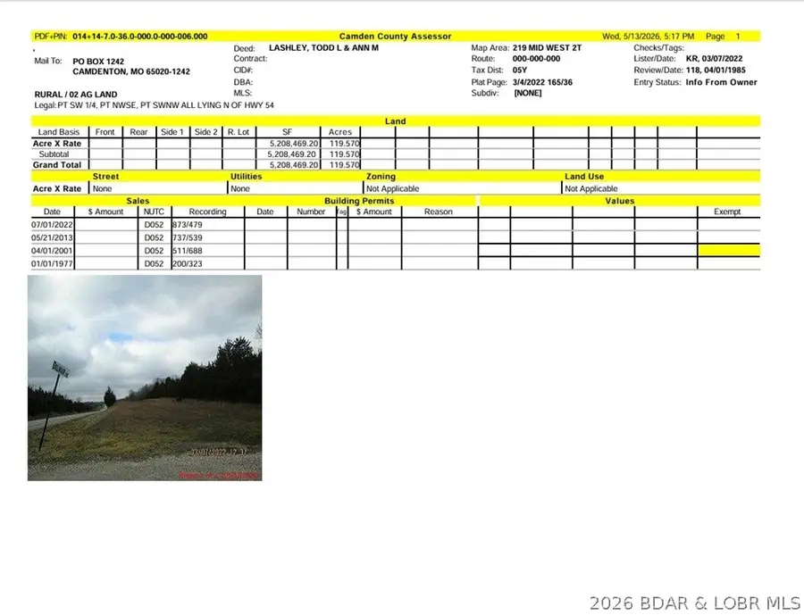 Tbd West 54 Highway, Macks Creek, MO 65786 - #2