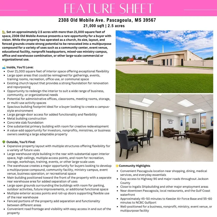 2308 Old Mobile Ave., Pascagoula, MS 39567 - #2