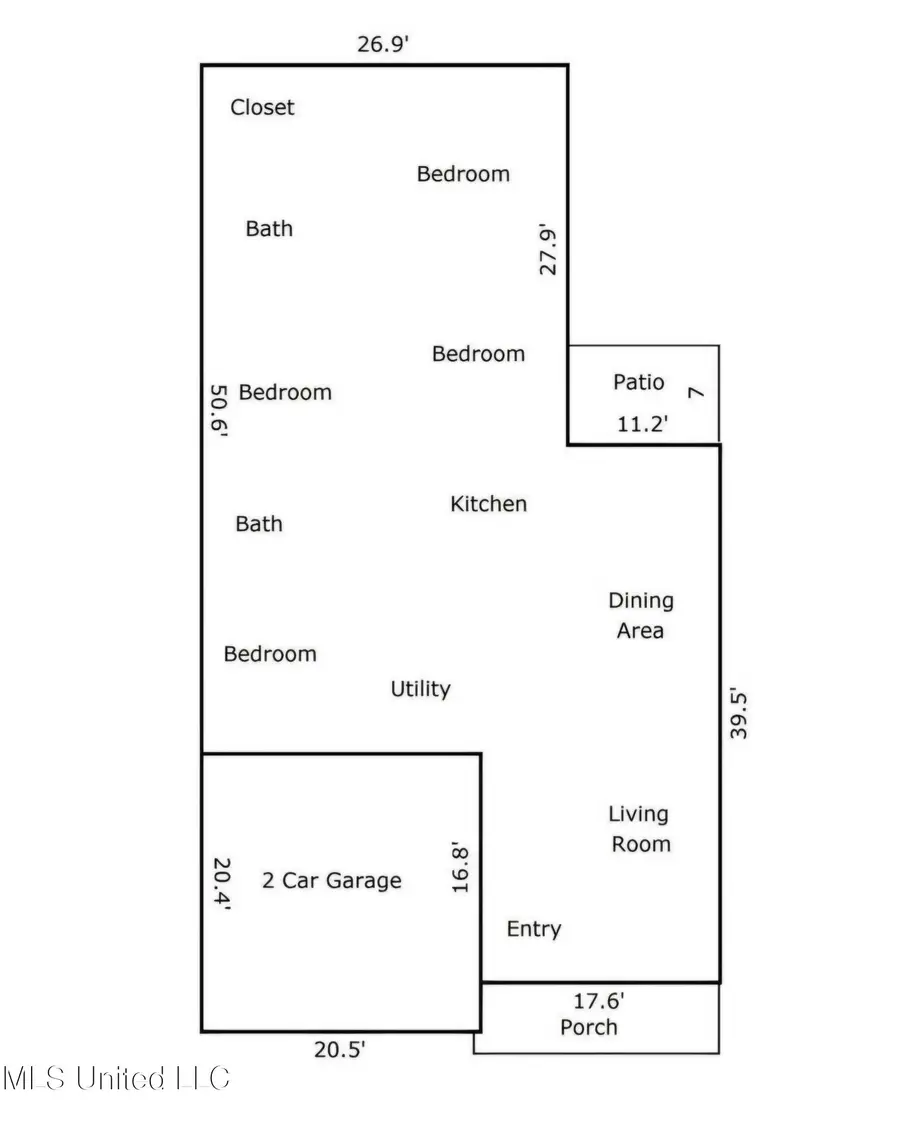 11416 Crystal Lake Drive, Gulfport, MS 39503 - Image #3