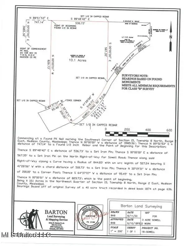 0 Sowell Road, Canton, MS 39046 - Image #2