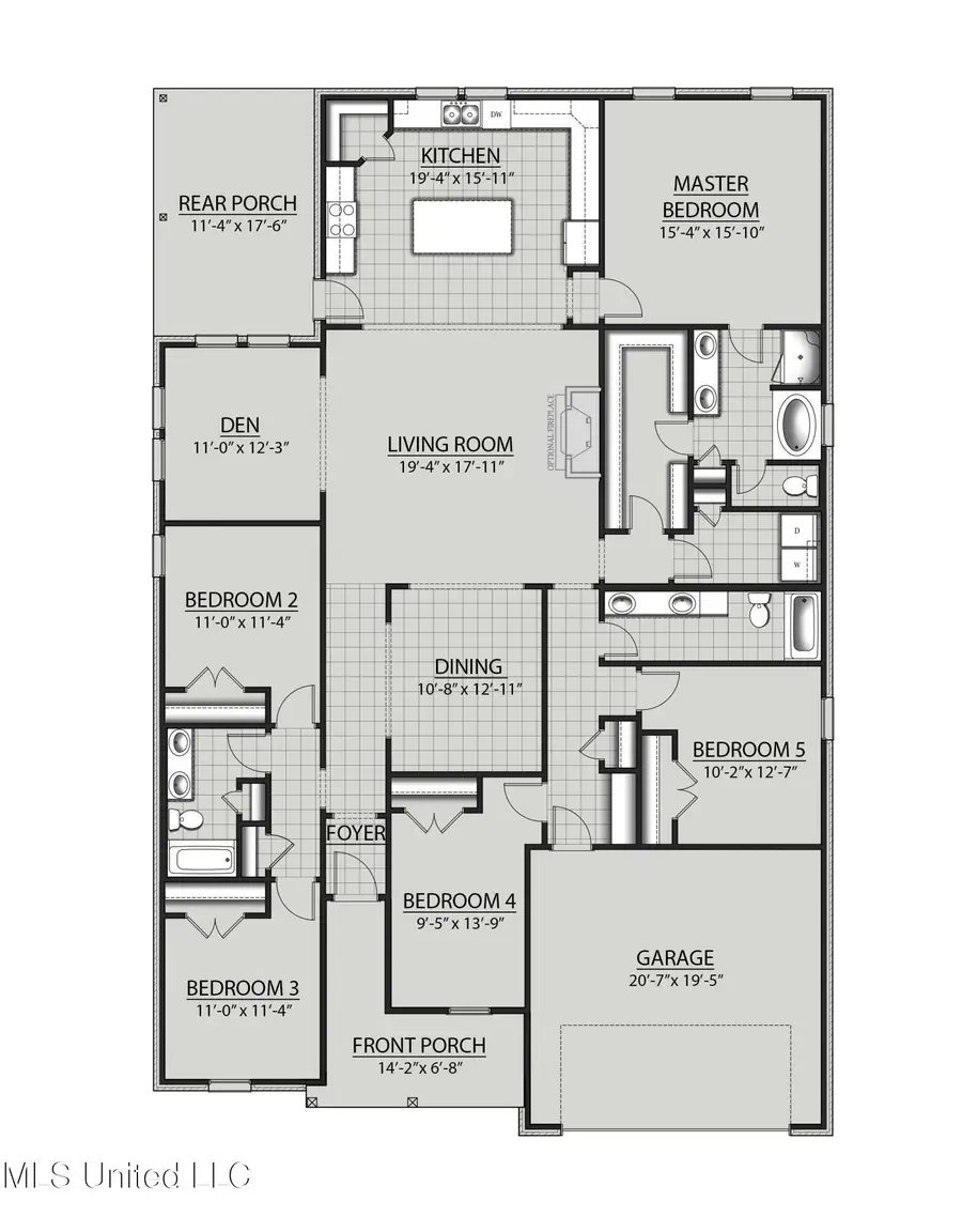 6001 Salt Bush Drive, Ocean Springs, MS 39564 - #2