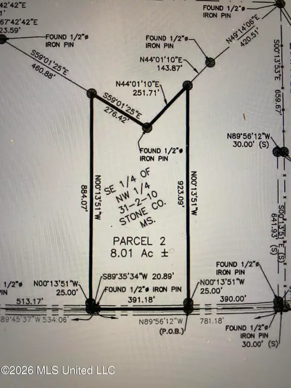 Parcel 2 Cox Road, Wiggins, MS 39577