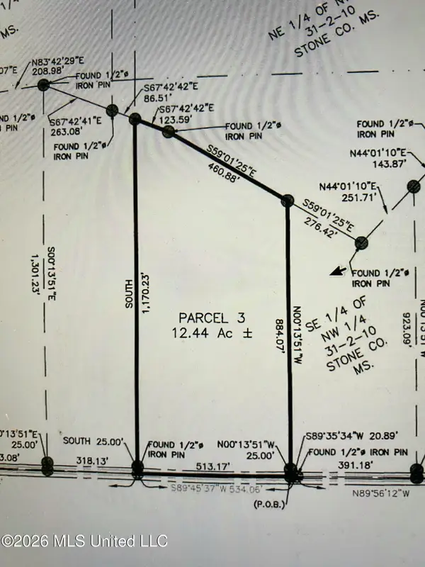 Parcel 3 Cox Road, Wiggins, MS 39577