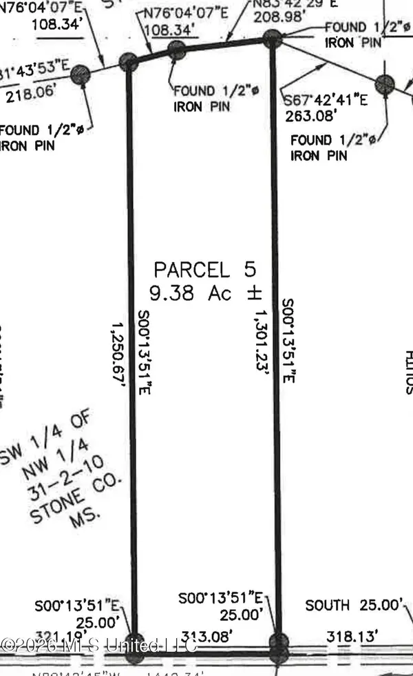 Parcel 5 Cox Road, Wiggins, MS 39577