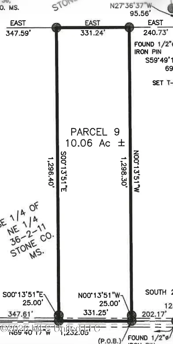 Parcel 9 Cox Road, Wiggins, MS 39577