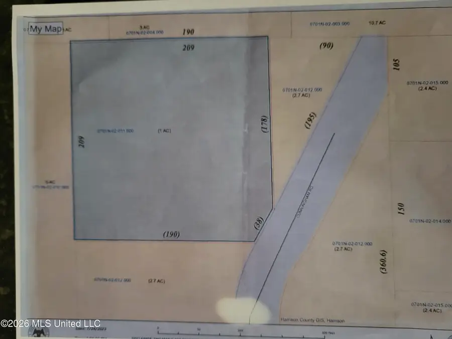 0 Cunningham Road, Saucier, MS 39574 - #3