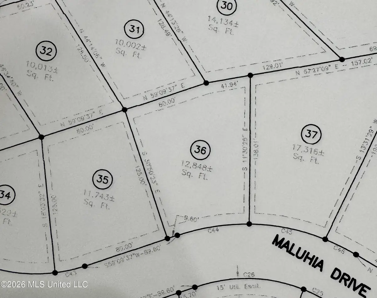 Lot 36 Maluhia Drive, Diamondhead, MS 39525 - #1