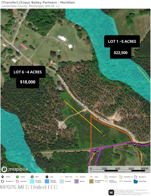 Lot 6 Skyline Road, Meridian, MS 39301