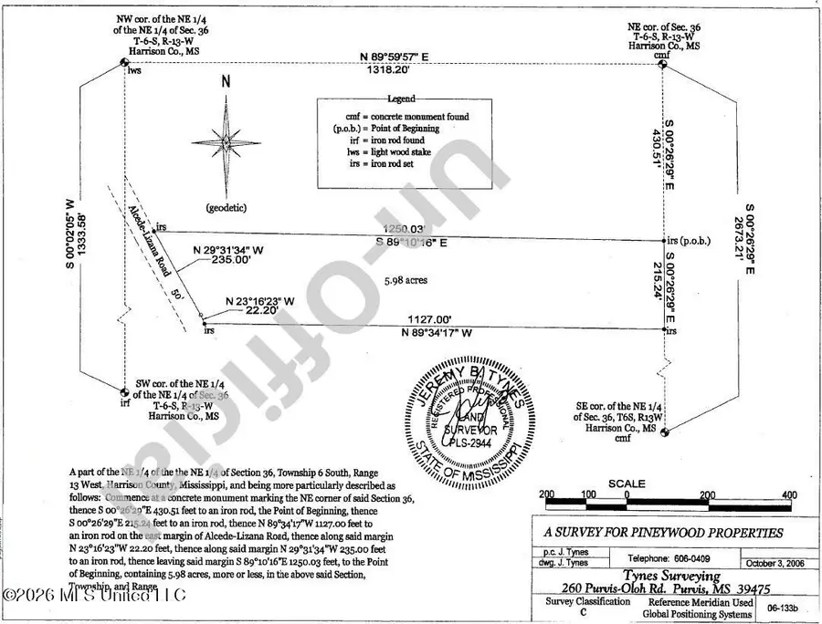 5.98 Acres Alcede-lizana Road, Gulfport, MS 39503 - #3