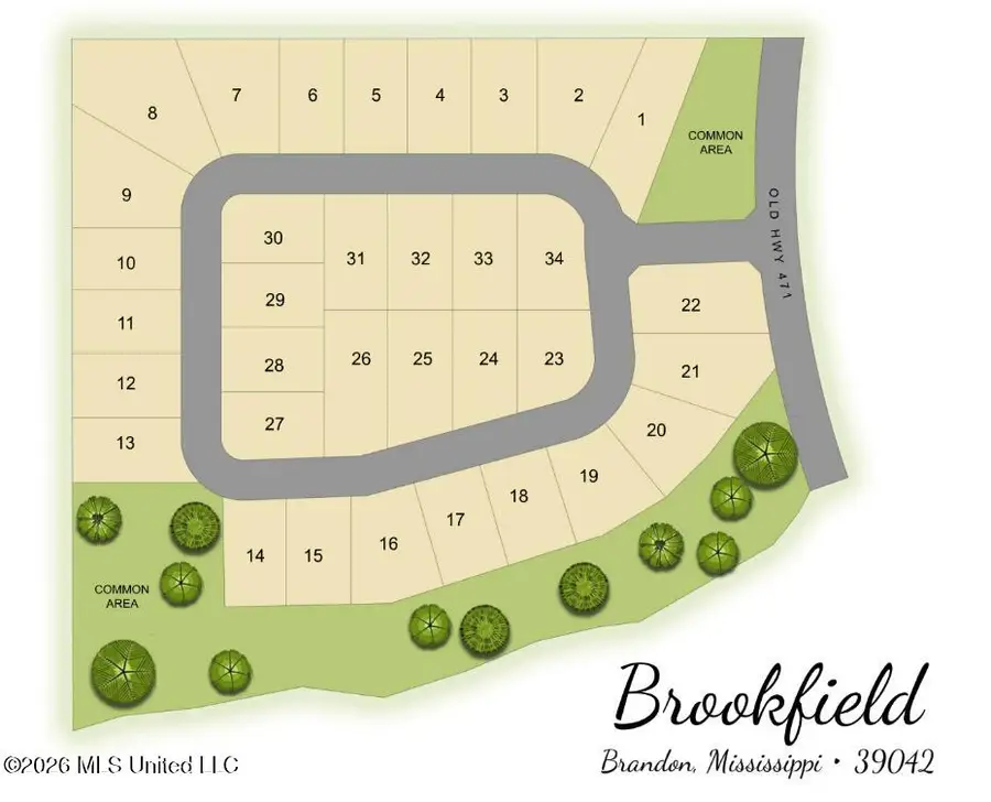 342 Brookfield Circle, Brandon, MS 39042 - #3