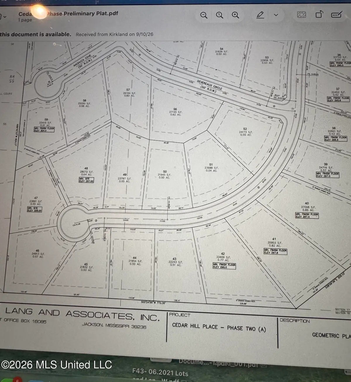 Brents Crossing Lot #44, Clinton, MS 39056 - #1