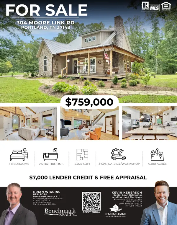 304 Moore Link Rd, Portland, TN 37148