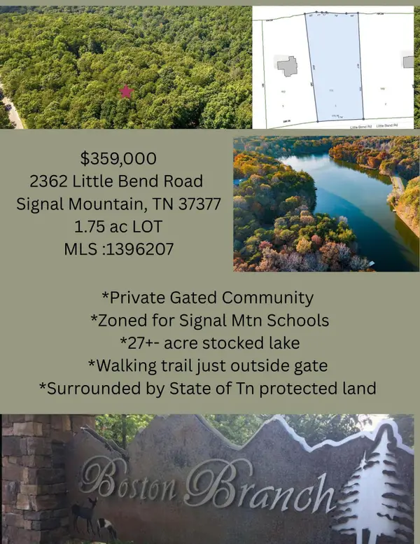 2362 Little Bend Road, Signal Mountain, TN 37377