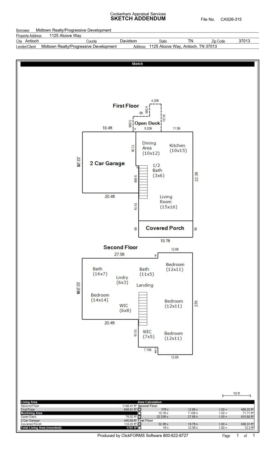 1125 Alcove Way, Antioch, TN 37013 - #2