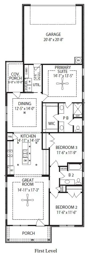 1823 Flatwaters St, Spring Hill, TN 37174 - #3